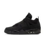 ایر جردن 4 بلک کت - air jordan 4 black cat